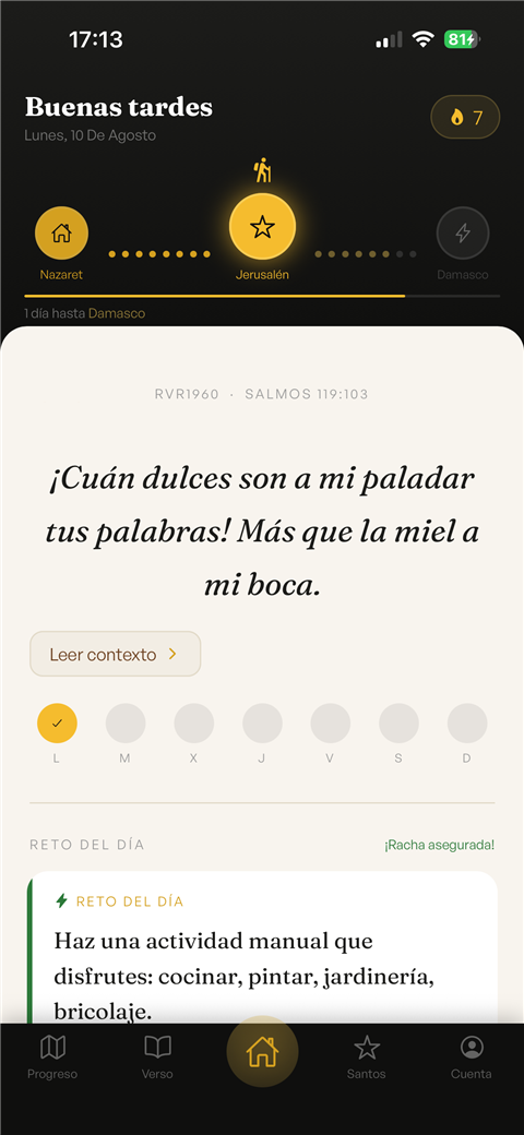 Pilgrim app